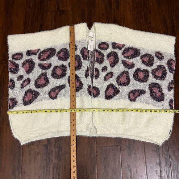 by ANTHROPOLOGIE Kenzie Cardigan Sweater Cream Shimmer Bolero NWT - Picture 13 of 13